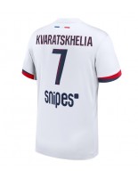 Paris Saint-Germain Khvicha Kvaratskhelia #7 Bortedrakt 2025-26 Korte ermer
